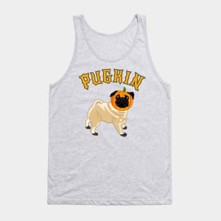 Halloween Pugkin Tank Top